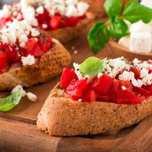 Feta Bruschetta