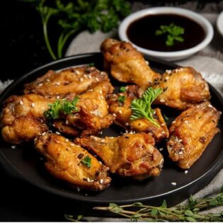 J&J Fried Crispy Wings (9 Pcs)