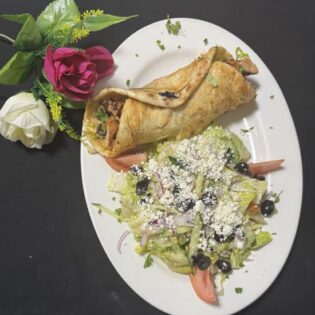 Pork Souvlaki Wrap