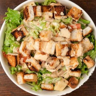 Royal's Cajun Chicken Kale Caesar