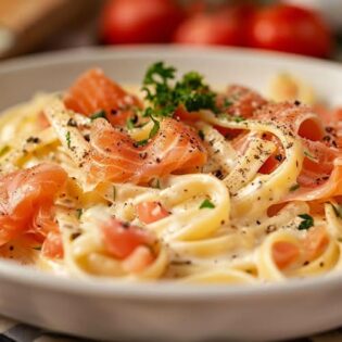Smoked Salmon Pasta