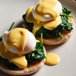 Spinach and SWISS BENNY(2)