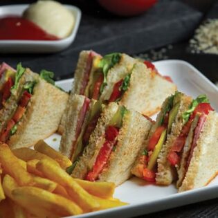 Triple Layer Club Sandwich